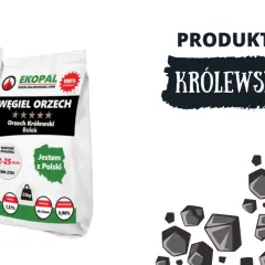 Worki z ekogroszkiem "Król" - tani ekogroszek z dostawą. Wysokiej jakości węgiel kamienny i orzech.