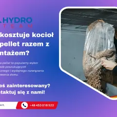 Dowiedz się, ile kosztuje piec na pellet z montażem. Ekologiczne ogrzewanie domu. Skontaktuj się z nami!
